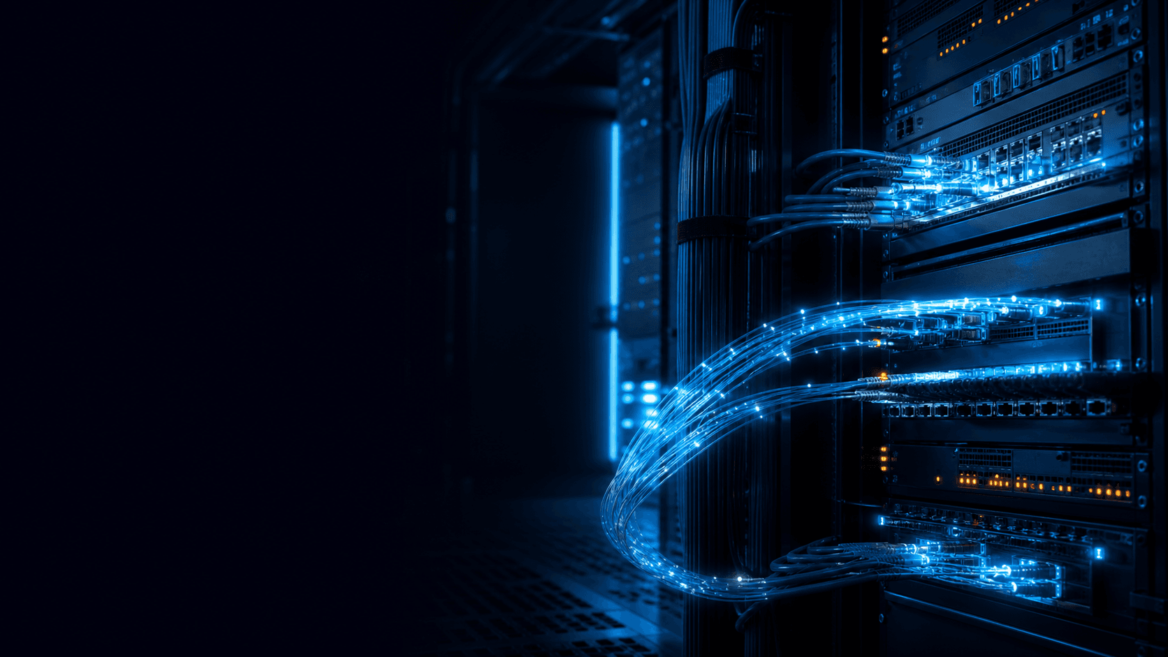 Futuristic fiber optic network infrastructure